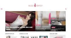 Desktop Screenshot of blogsextoy.fr