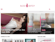 Tablet Screenshot of blogsextoy.fr